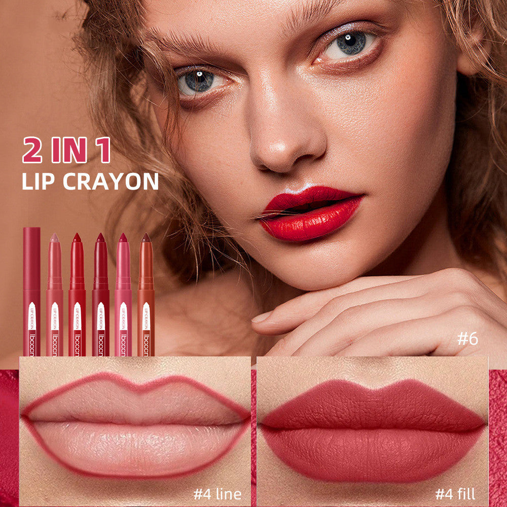 Long Lasting Waterproof Lip Liner - Matte, Moisturizing, 1G