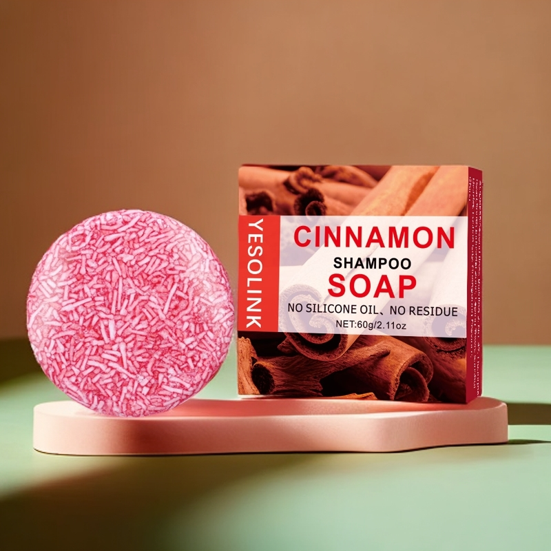 Cinnamon Scented Shampoo Bar - Natural Body Care 60g