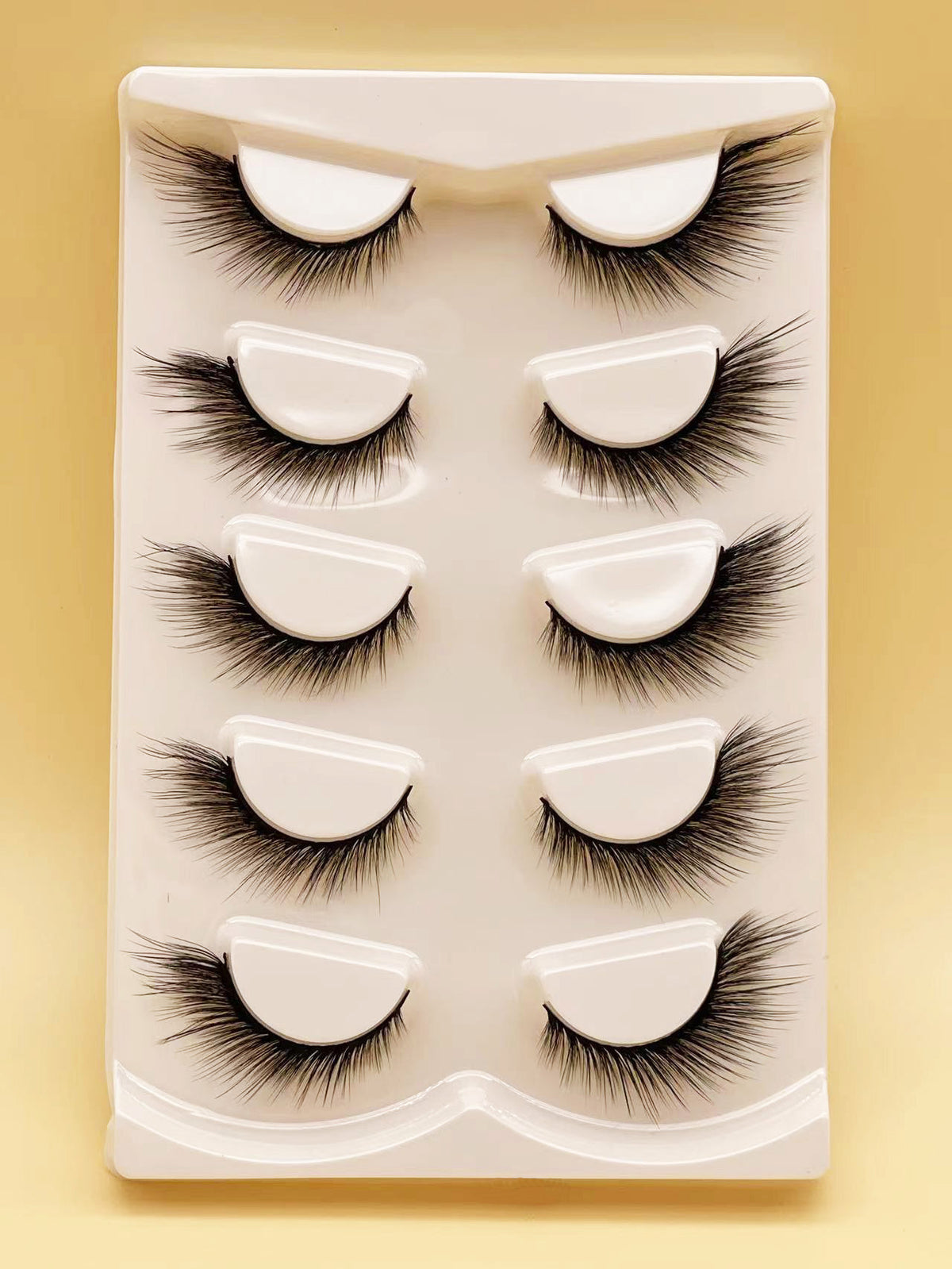 Natural Mink False Eyelashes with Lengthening Eye Tail Design - Multiple Styles