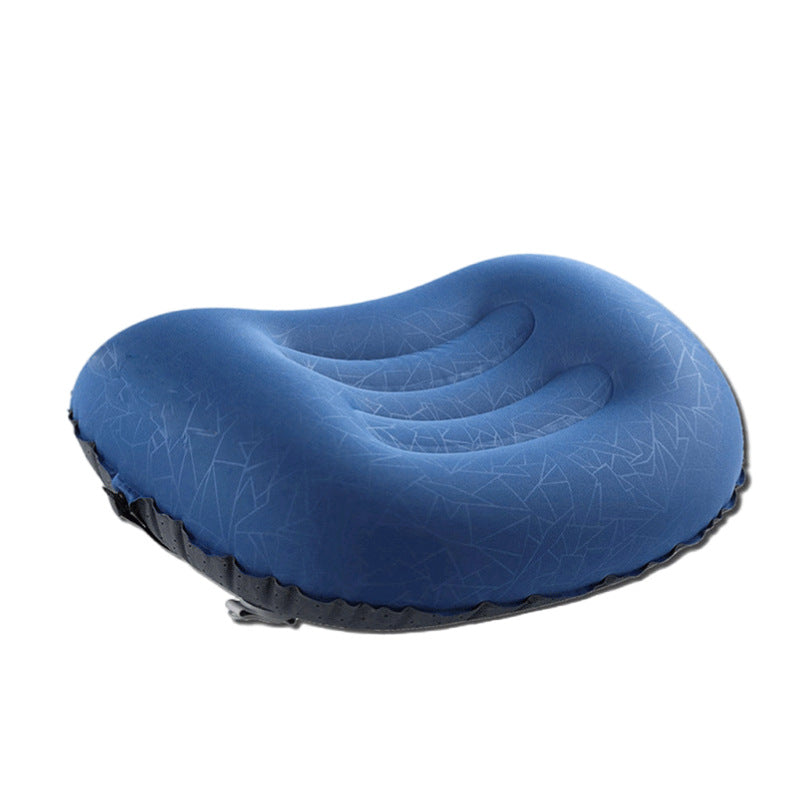 Inflatable Camping Pillow with Storage Bag - Outdoor Travel Pillow, Adjustable Size