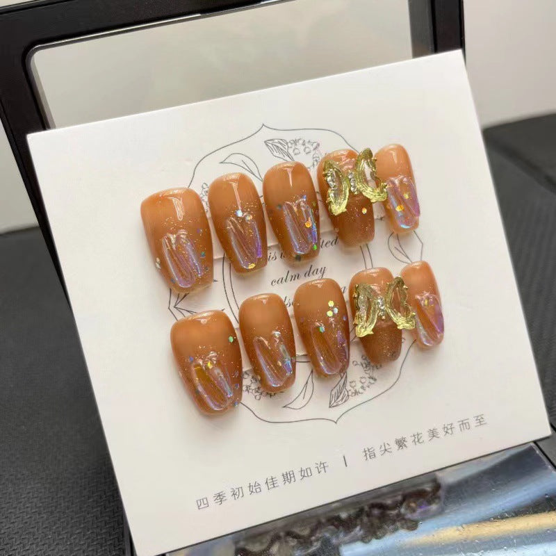 Nail Stickers Removable Patch - 10 Pair Set