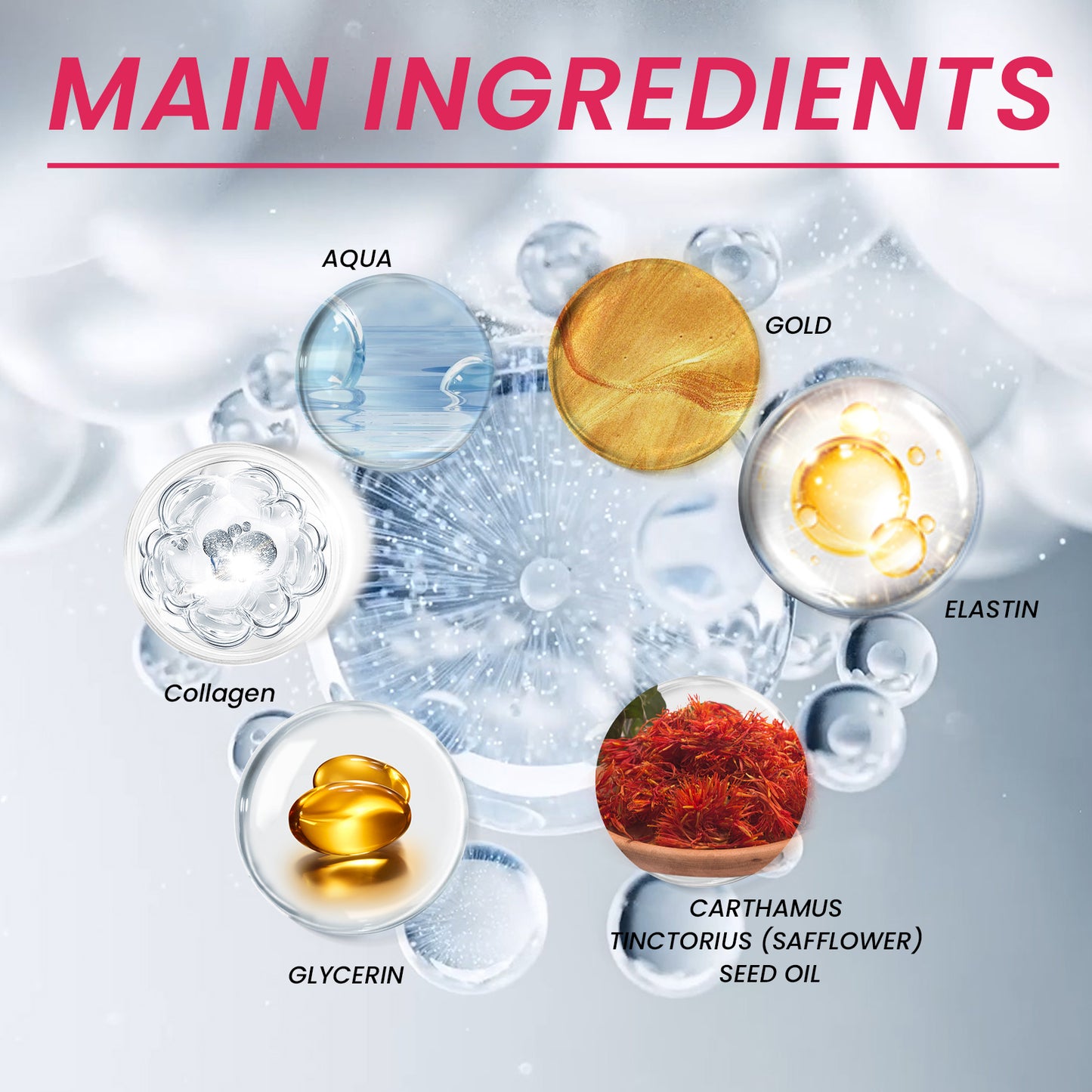 Anti-Aging Eye Cream with Collagen & Gold - Moisturizing & Firming Treatment