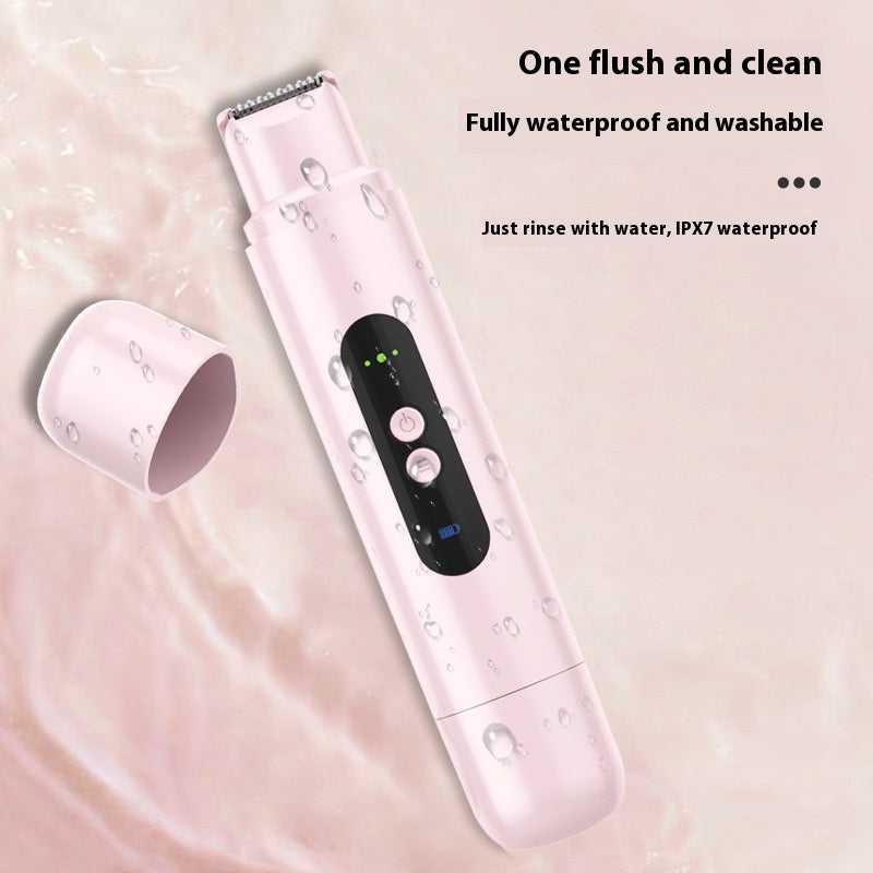 Portable Electric Body Hair Trimmer - USB Rechargeable