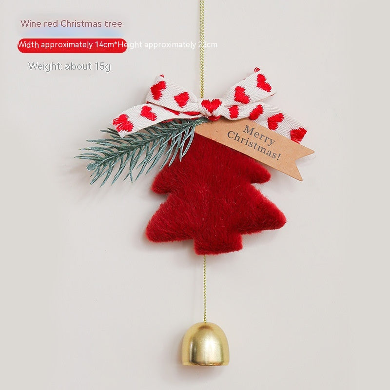 Nordic Style Christmas Decoration Pendant for Vehicles - Festive Holiday Ornaments