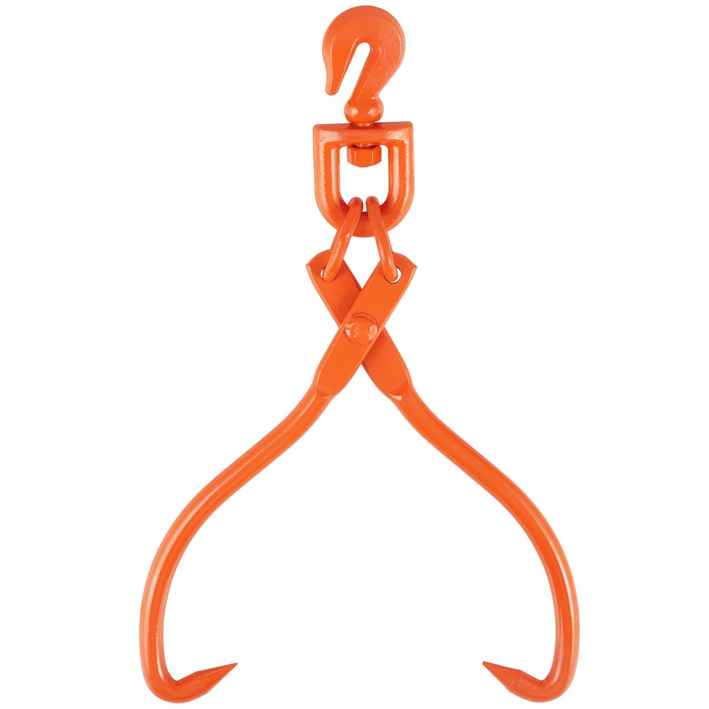 Heavy Duty Log Skidding Tongs - 18 Inch Steel Claw Log Lifting & Handling Tool