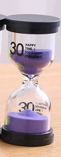 Quicksand Hourglass Bottle - Creative Glass Timer for Home Decor