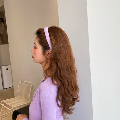 Colorful Sponge Hair Band Set - Versatile Hair Accessories for Kids & Adults
