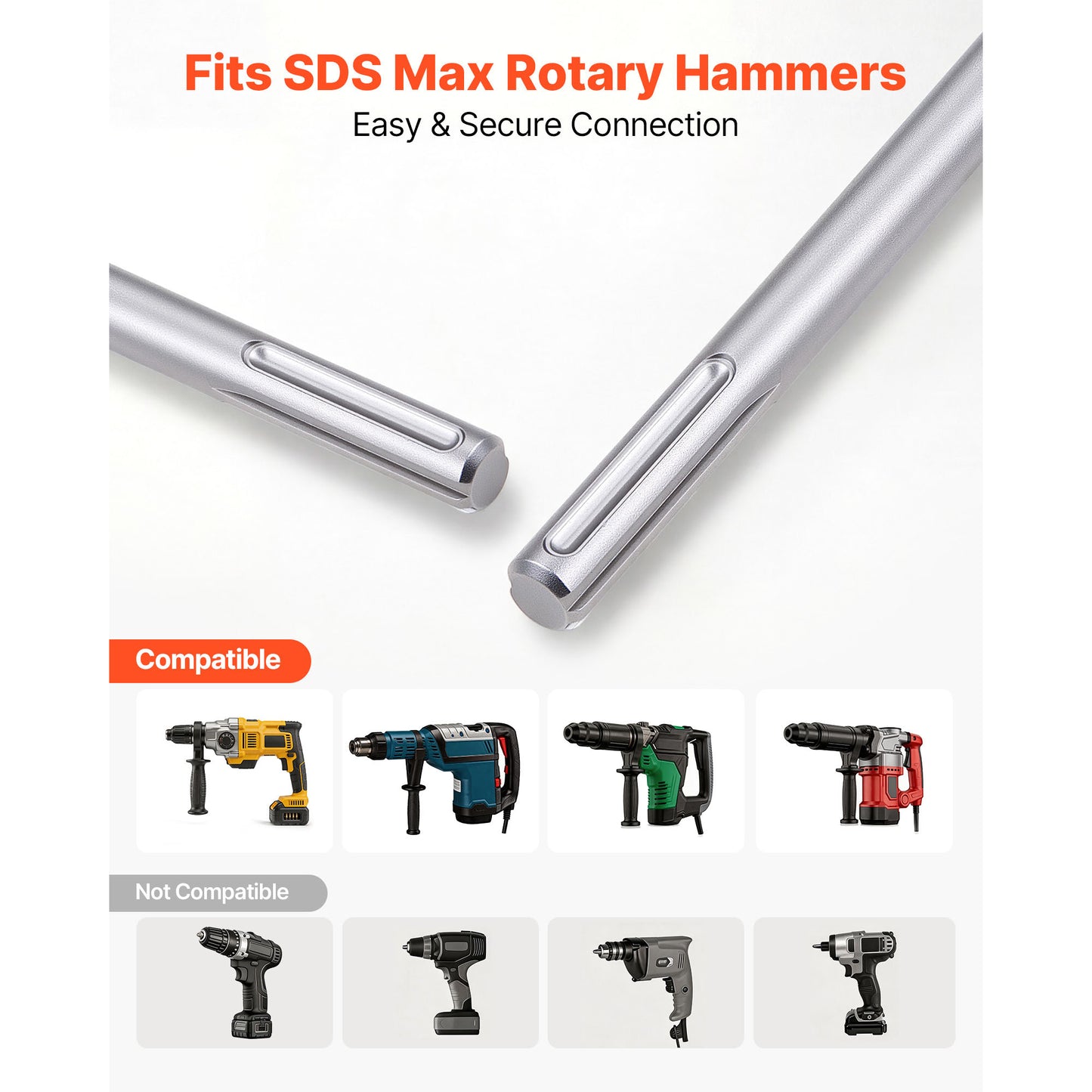 Floor Scraper Tool for Laminate, Tile & Mortar Removal - 23.6 x 5.9 Inches