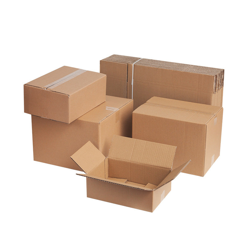 Heavy-Duty Five-Layer Flat Packaging Carton - Extra Hard 25x25x10cm