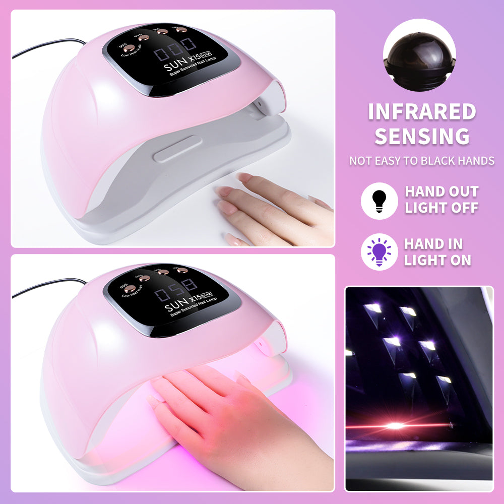 Professional UV LED Nail Lamp - Fast Drying Gel Polish Light for Manicures