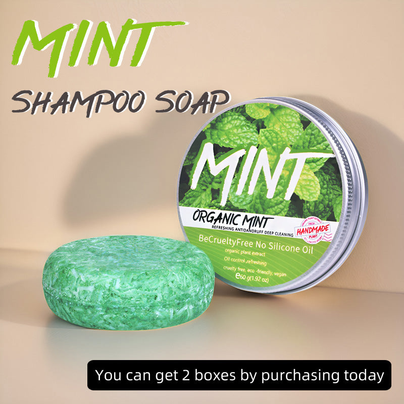 Mint Shampoo Soap Bar - 60g