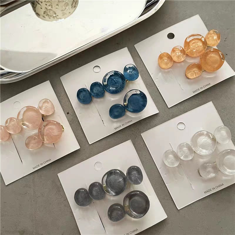 Elegant Hair Clip Set - Multiple Colors