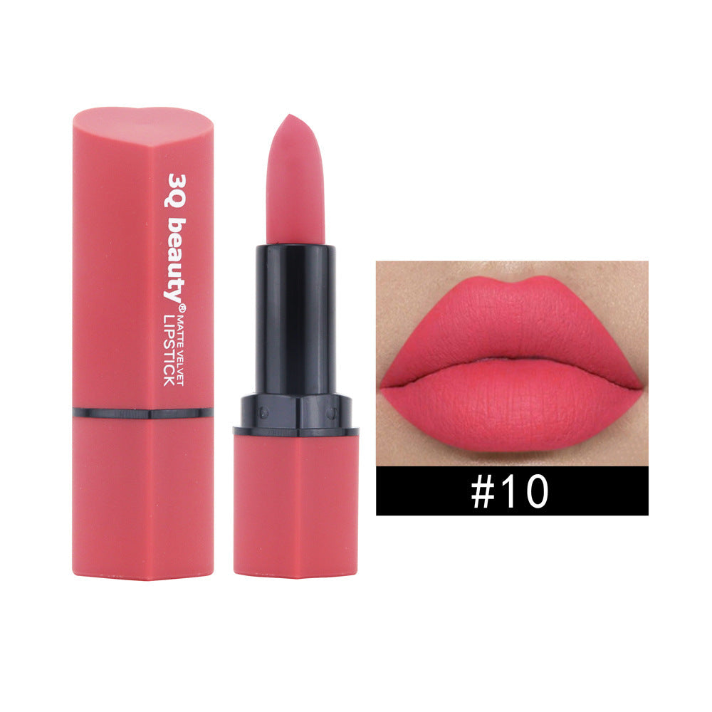 Multicolor Nude Lipstick - Moisturizing Long-Lasting Lip Makeup for Fashion Students