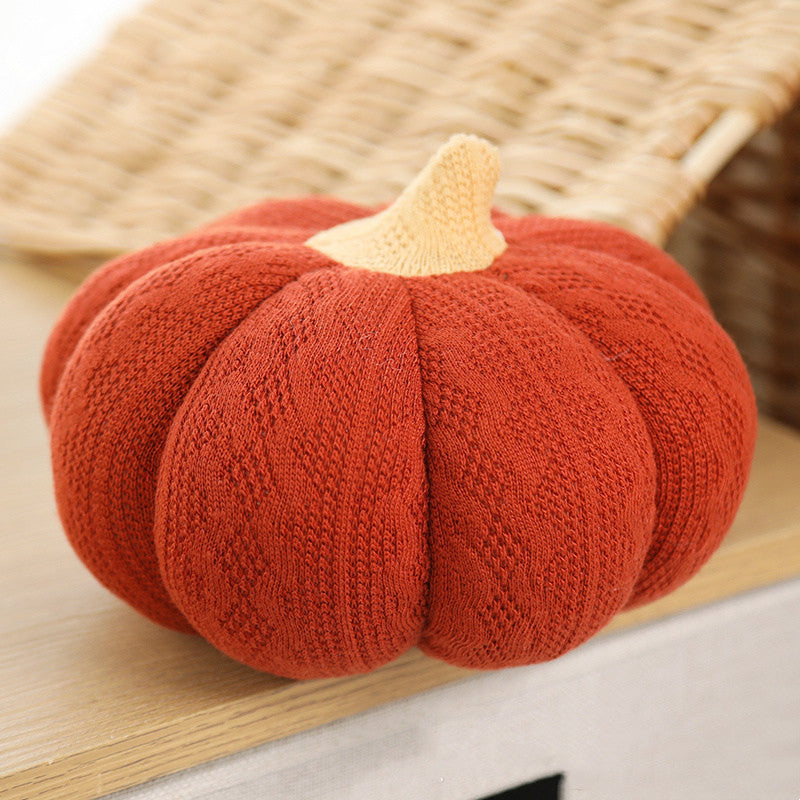 Round Plush Pillow with Silk Appearance - Home Decor Cushion