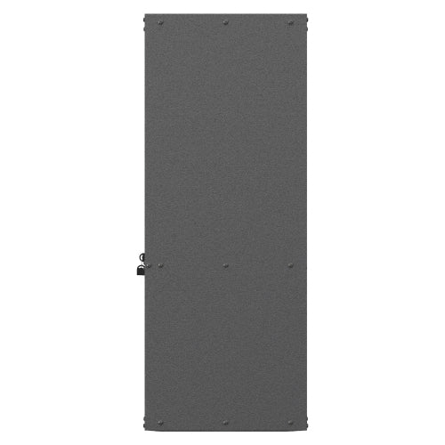 Wall-Mounted Metal Tool Storage Cabinet with Locking Doors and Shelf for Garage and Warehouse