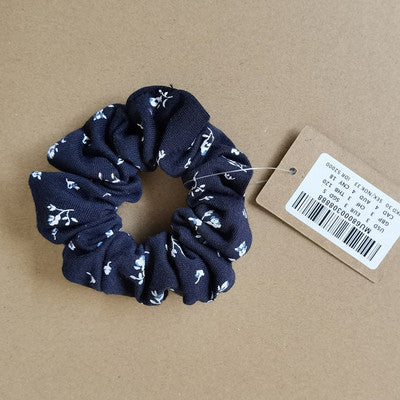 Plaid Print Cotton Hair Tie