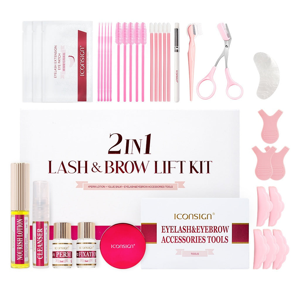 Eyelash Perm Kit Cross-border Eyebrow Perm Box Cold Wave Curly Suit