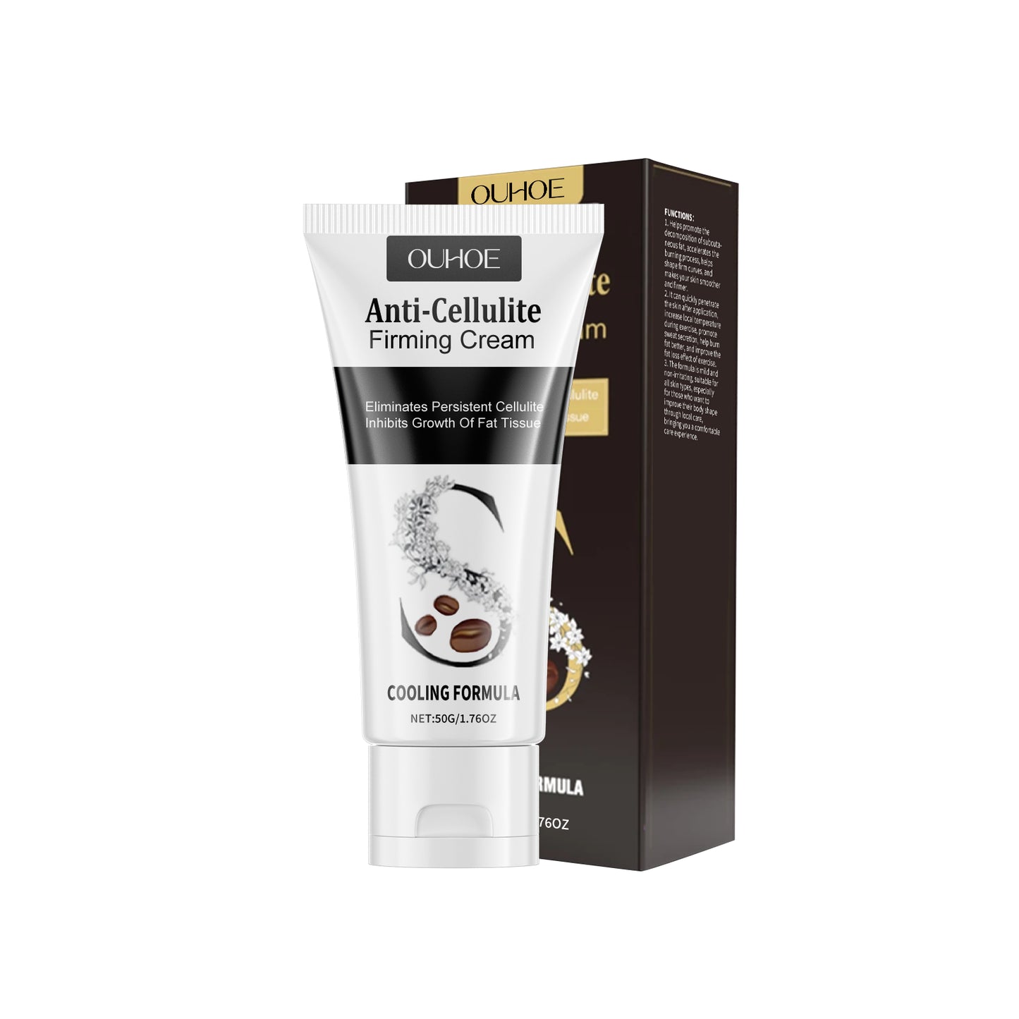 Firming Body Cream with Peppermint & Glycerin - Tightening Skin Treatment