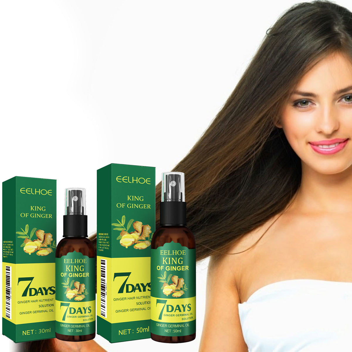 Ginger Strengthening Hair Root Spray 30ml