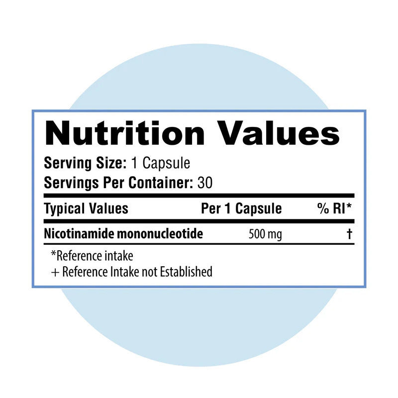 Nicotinamide Mononucleotide Capsules - Adult Health Support