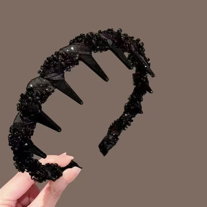 Non-Slip Ruffled Trim Headband for Women - Hair Accessories