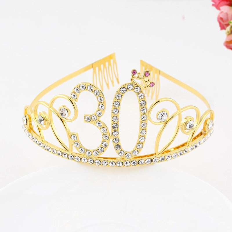 Diamond Crown Hair Clip - Multiple Colors