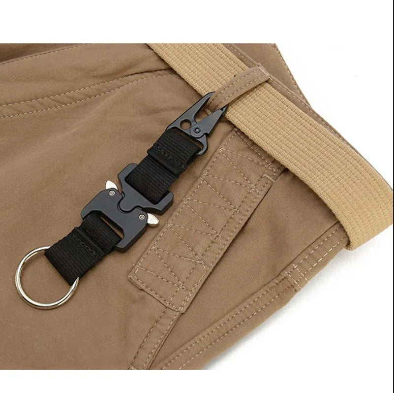 Outdoor Camping Webbing Buckle Nylon Strap with Quick Release - 20kg Load