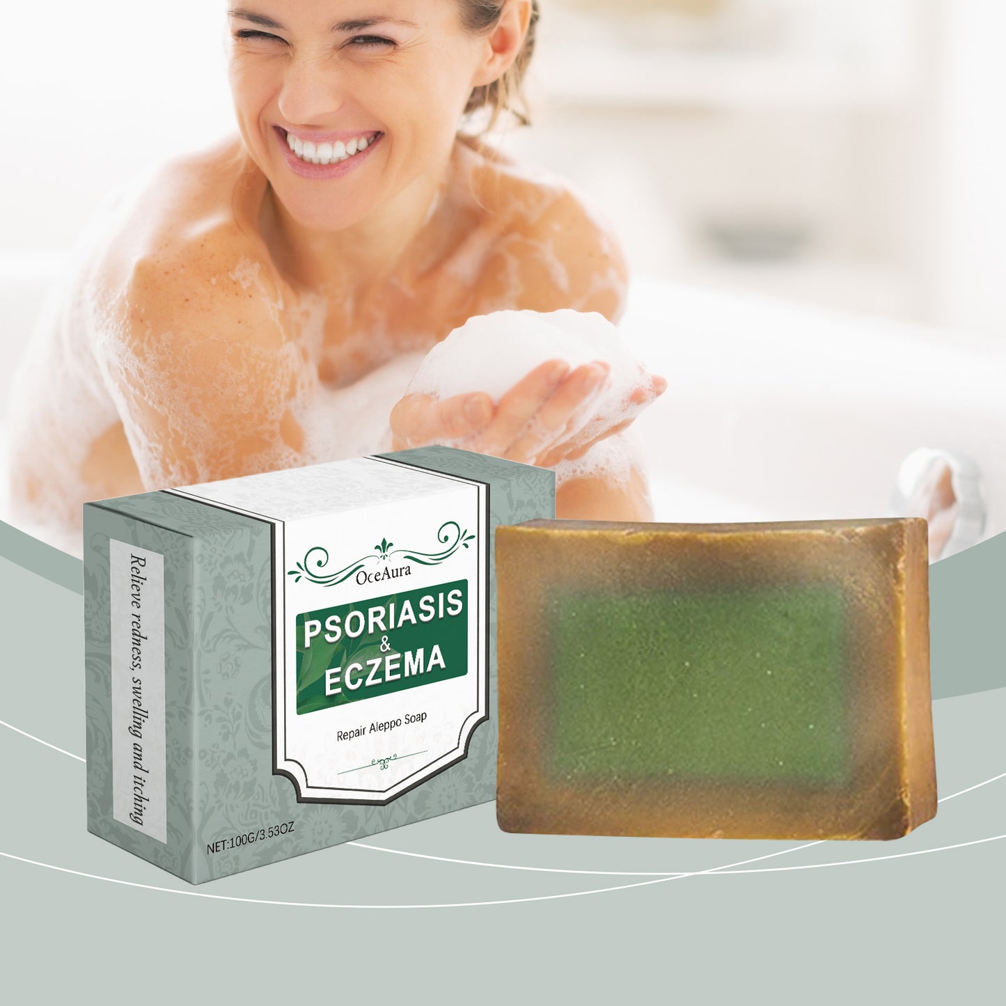 Turmeric & Oregano Oil Body Cleansing Soap - Soothing Repair Bar