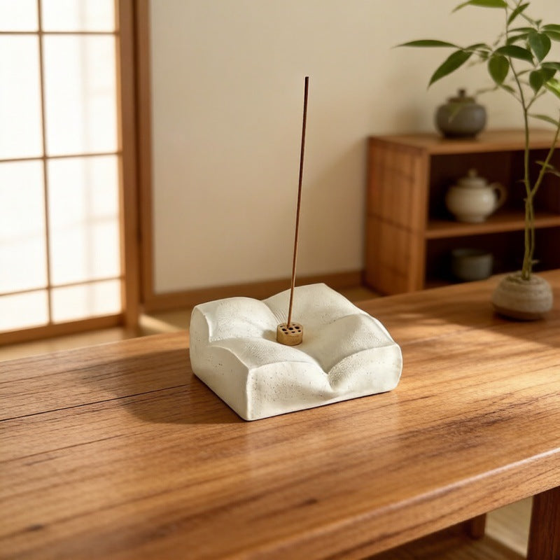 Incense Holder Storage Tray for Home Decor - Minimalist Resin Design