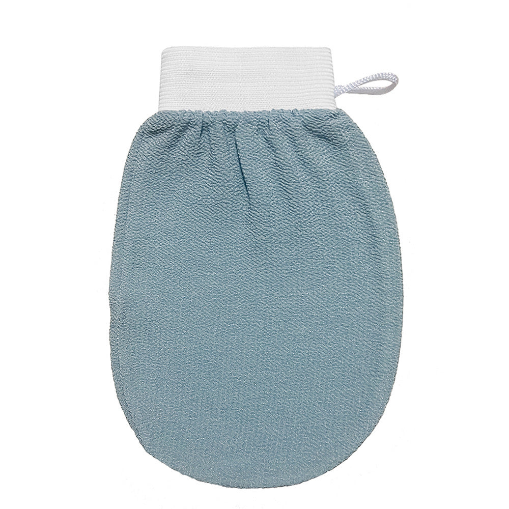 Medium Fine Sand Viscose Fiber Bath Gloves for Men and Women