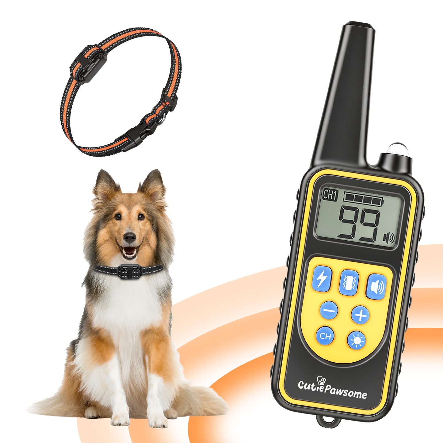 Dog Training Collar with Remote - Waterproof, Long Range, Multi-Mode