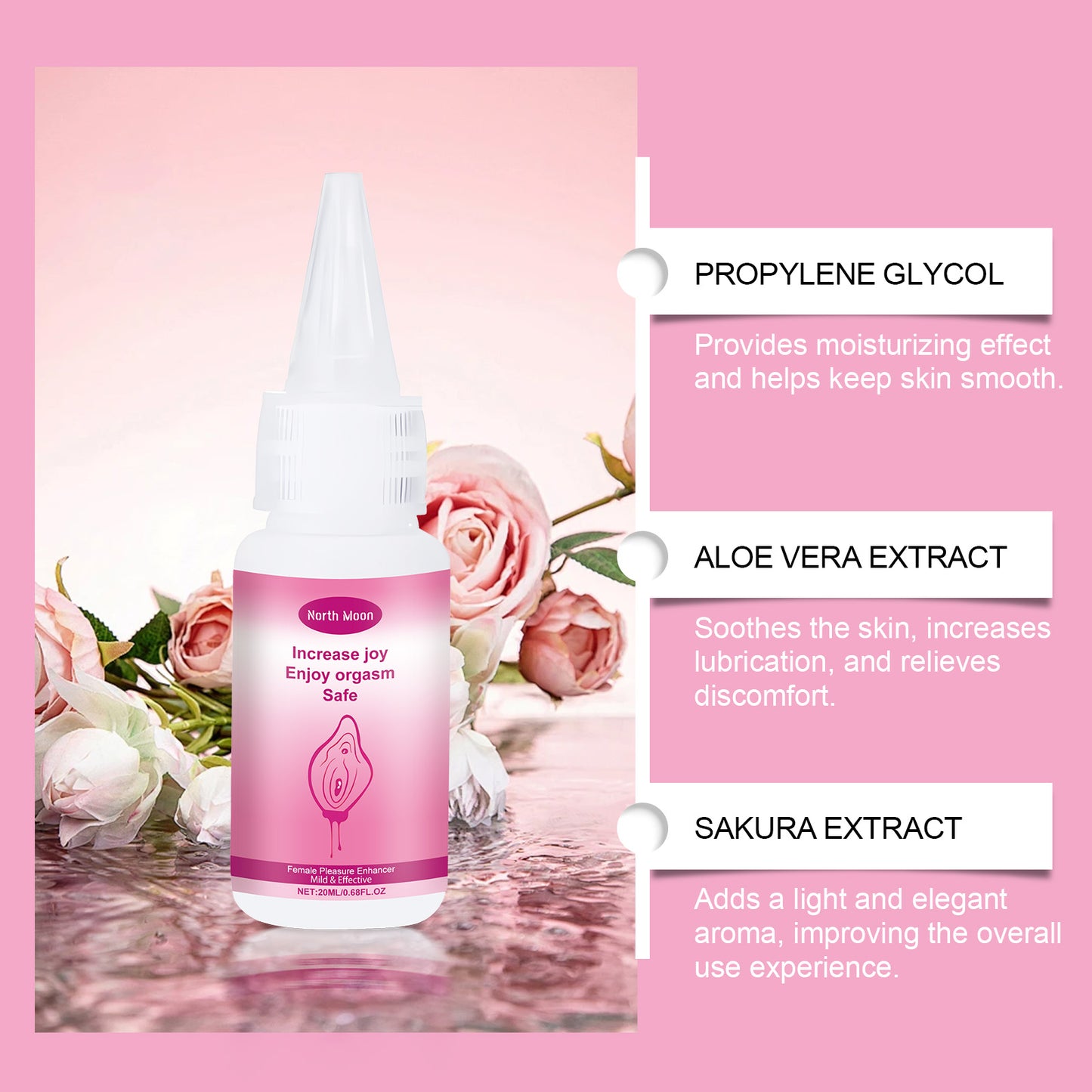 Female Intimate Comfort Serum - Hydrating & Soothing Personal Care Oil