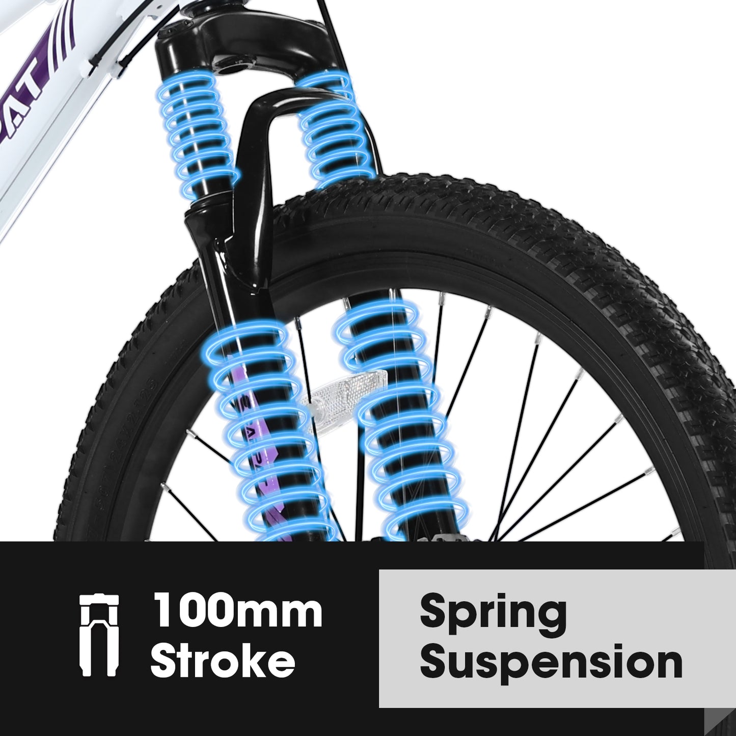 24-Inch Mountain Bike for Teenagers - Shimano 21 Speeds, Dual Disc Brakes