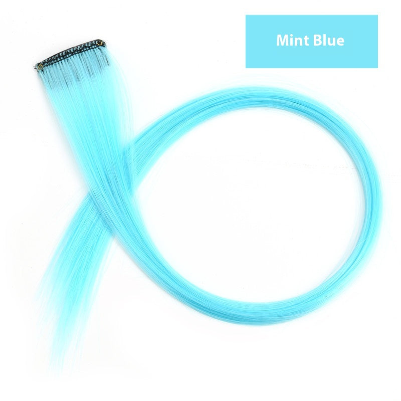 Colorful Hair Weave Extension Set - Multiple Shades, Non-Mainstream Style