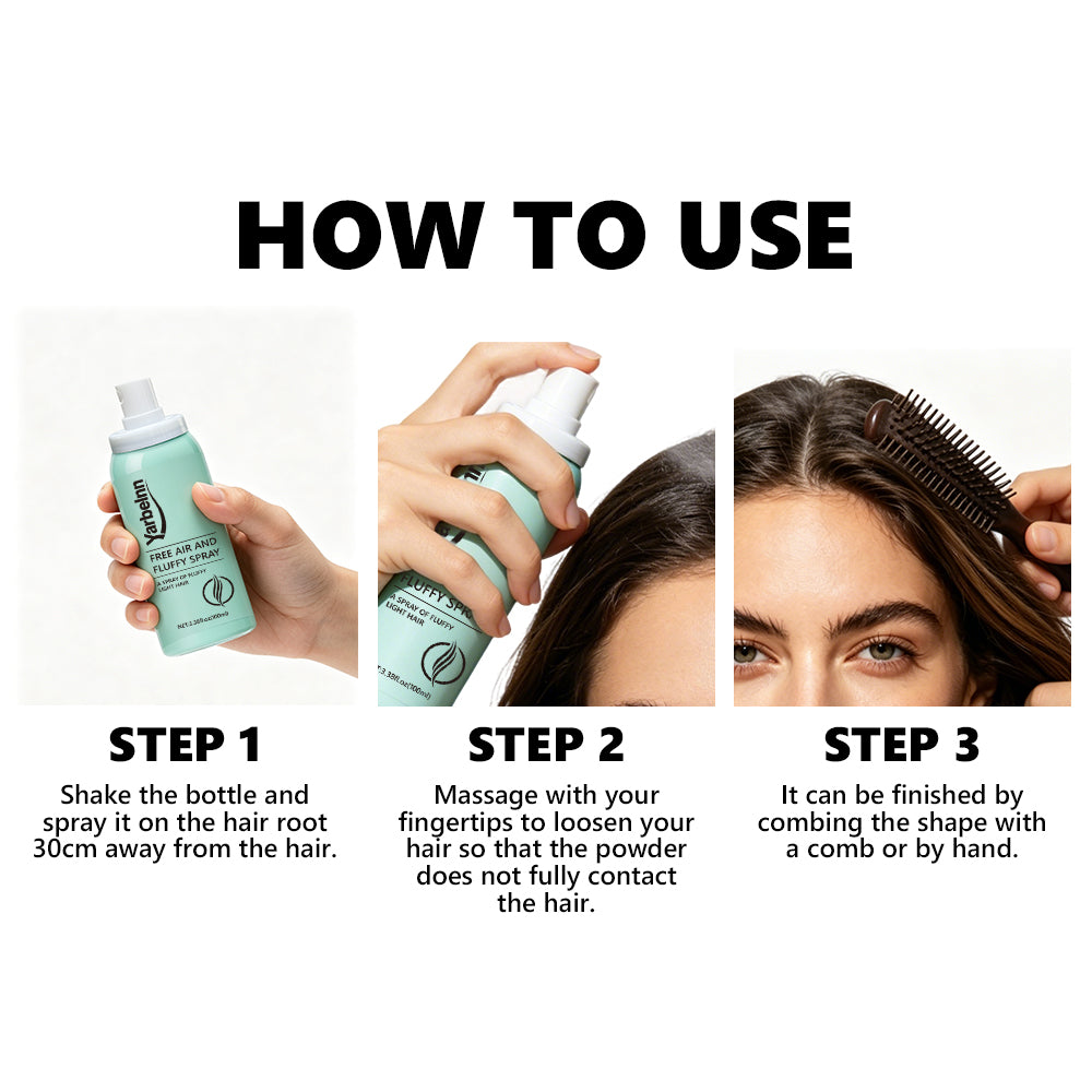 Dry Shampoo Spray for Hair Refreshing - Travel & Daily Use, 100-300ml Variants