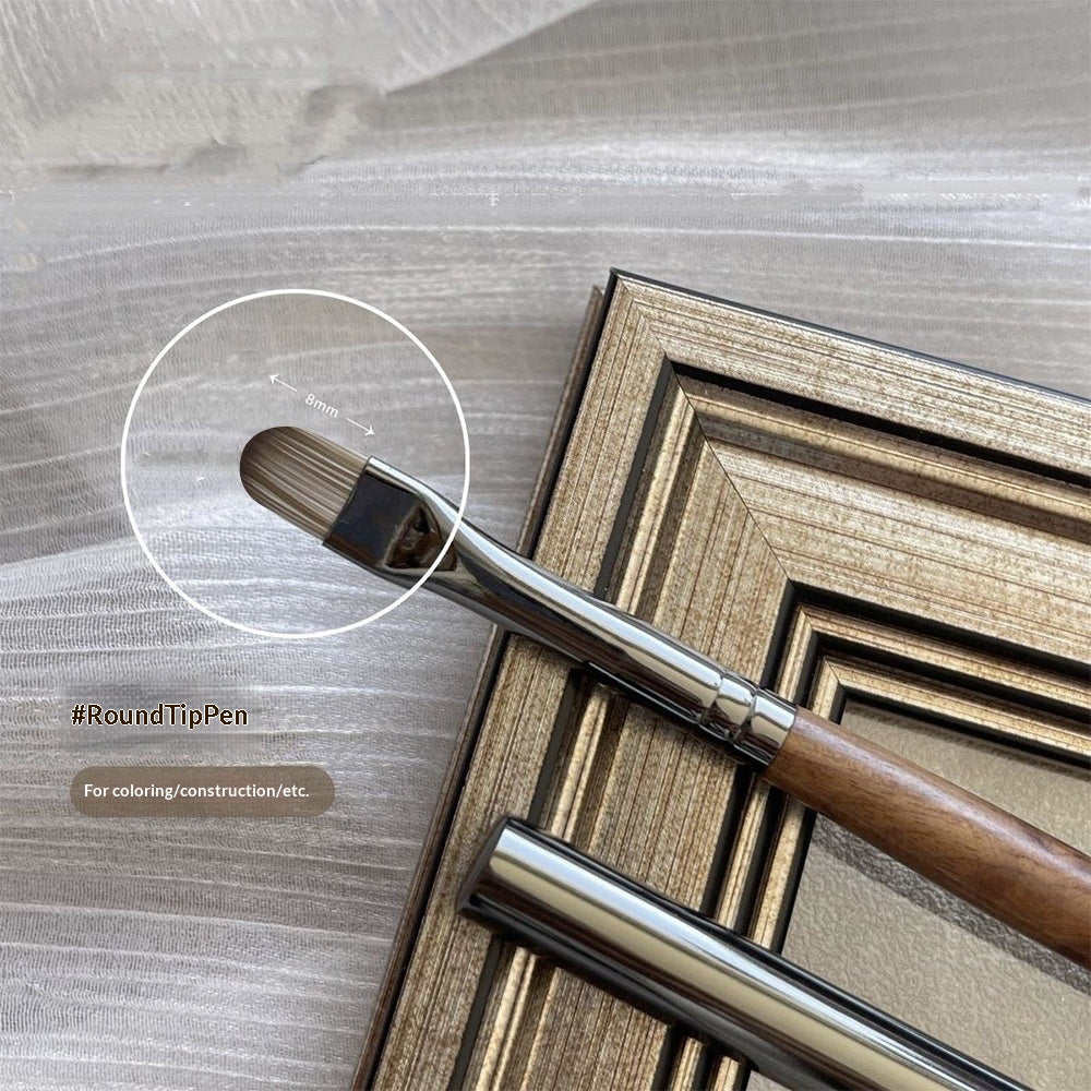 Wooden Nail Art Pen Set for Precise Nail Design and Detailing