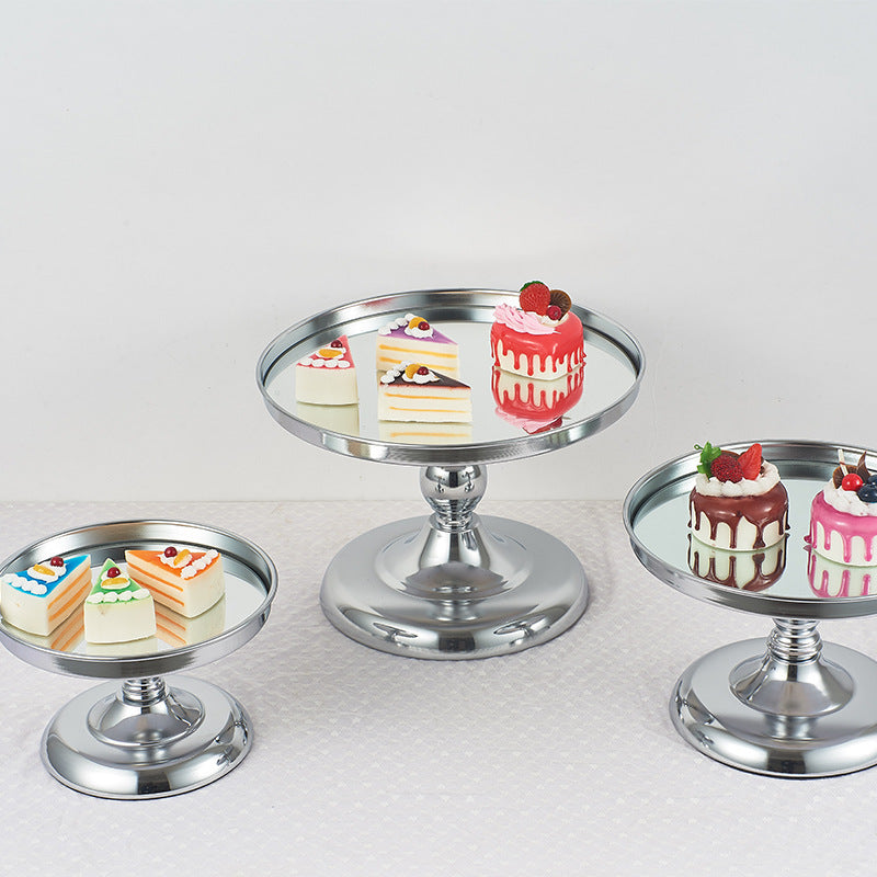European Style Wrought Iron Wedding Cake Stand - Elegant Party Serveware
