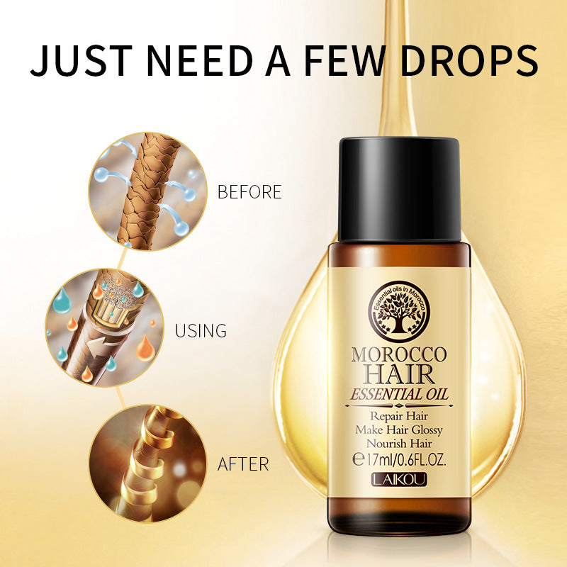 17ml Leave-in Hair Conditioner with Argan Oil for Damaged & Dry Hair