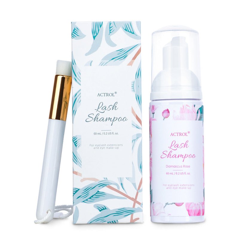 False Eyelash Cleaning Foam - Gentle, Moisturizing, Deep Cleansing - 60ml