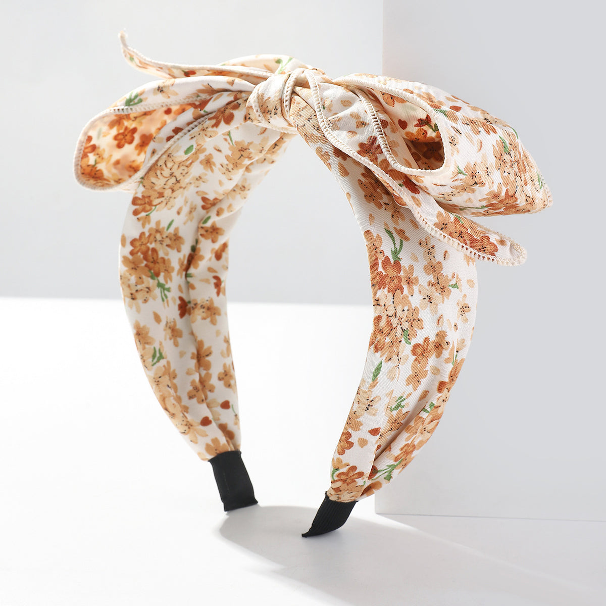 Floral Hair Bow - Pastoral Print Design