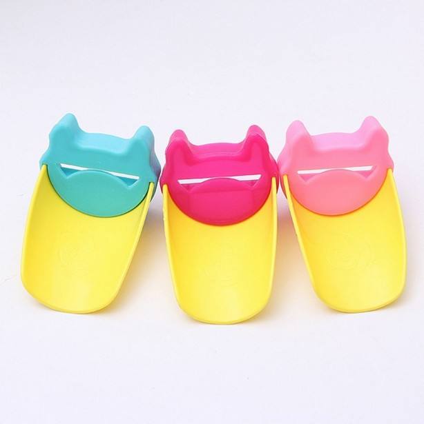 Duckbill Faucet Extender for Kids - Bathroom Sink Hand Washing Aid