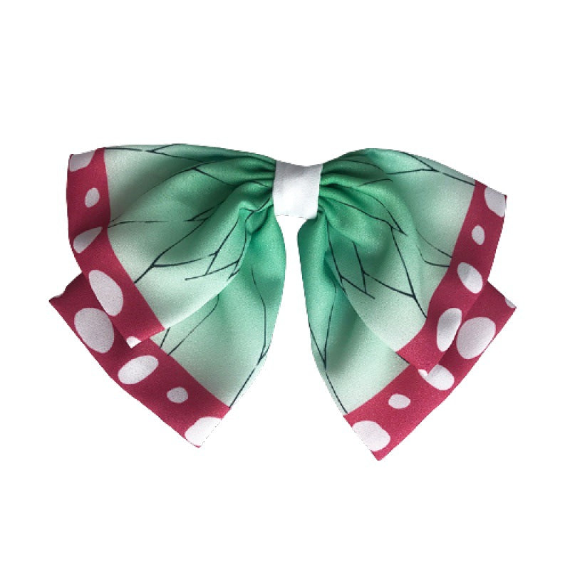 Anime Cartoon Chiffon Hair Bow Clip