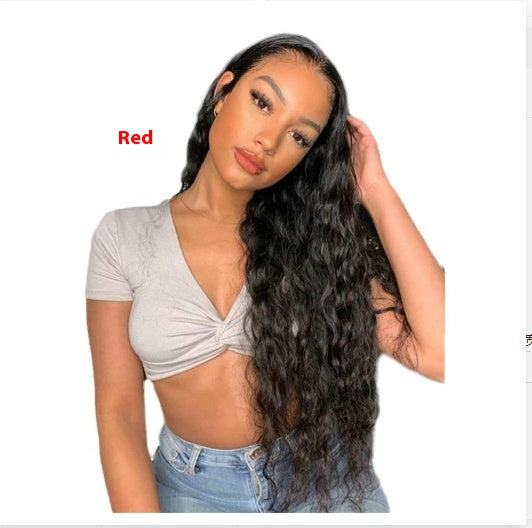 Women's Curly Synthetic Wig with Multiple Color Options - African Fashion Style