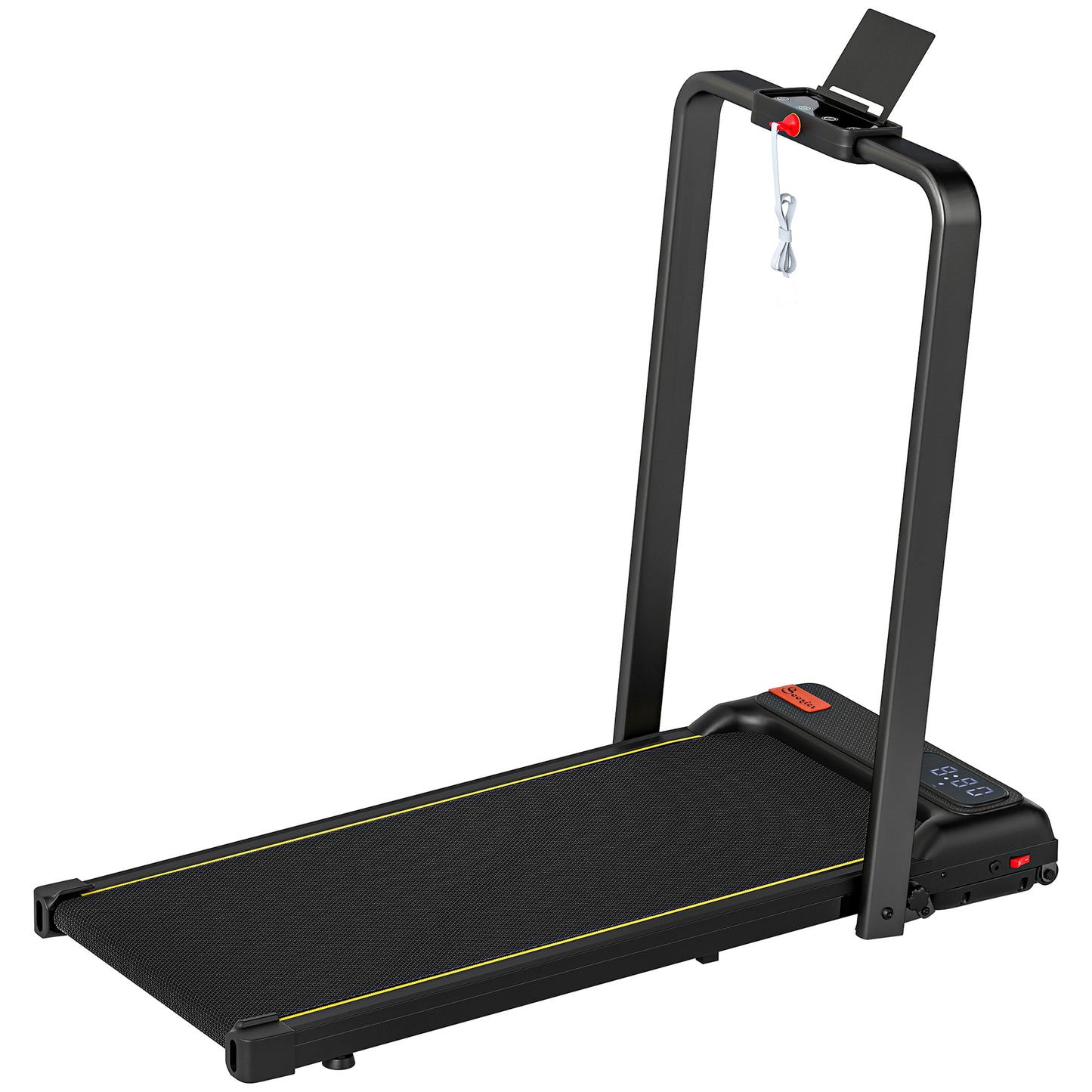 Foldable Under Desk Treadmill with Remote Control & LED Display