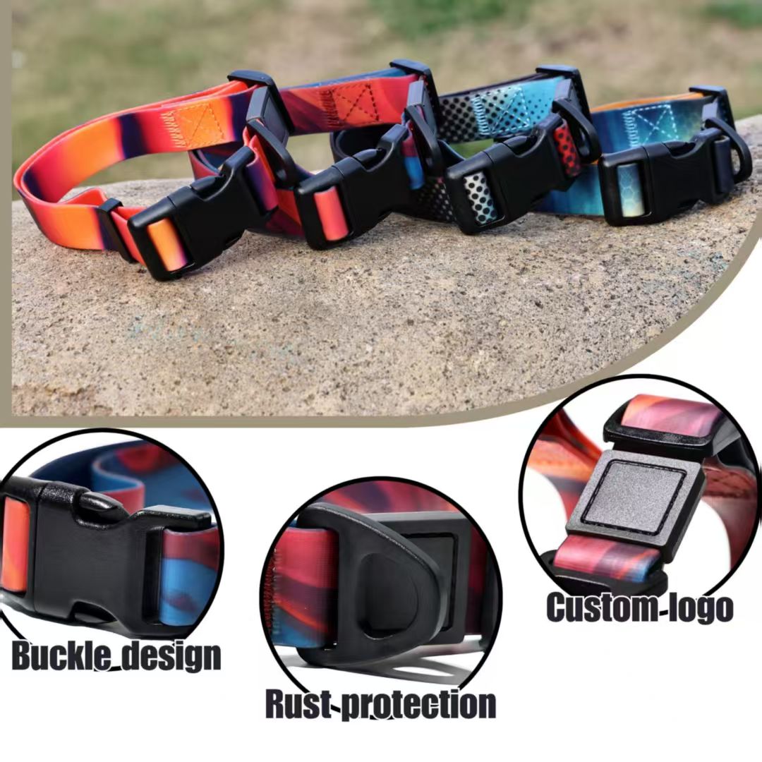 Waterproof Dog Leash Set with PVC Coating - Traction Rope for Outdoor Walks