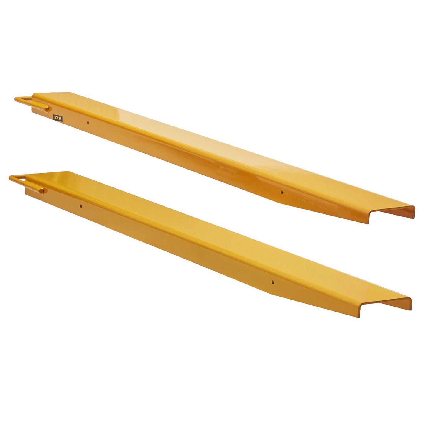 Heavy Duty Forklift Pallet Fork Extensions - 60 Inch Carbon Steel Attachments