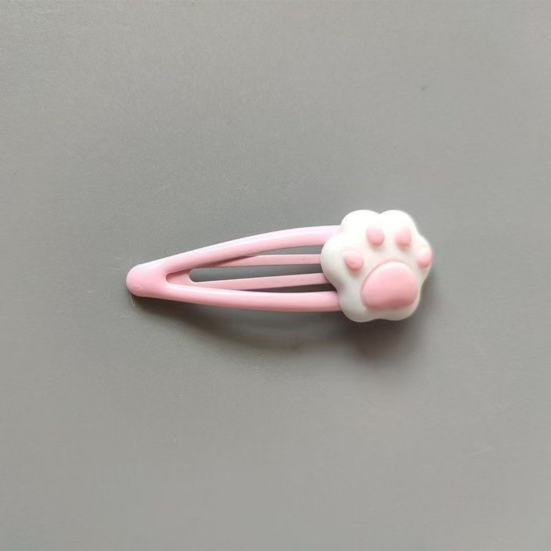 Cute Cartoon Cat Claw Hair Clip - Pink Claw Hair Accessory for Women