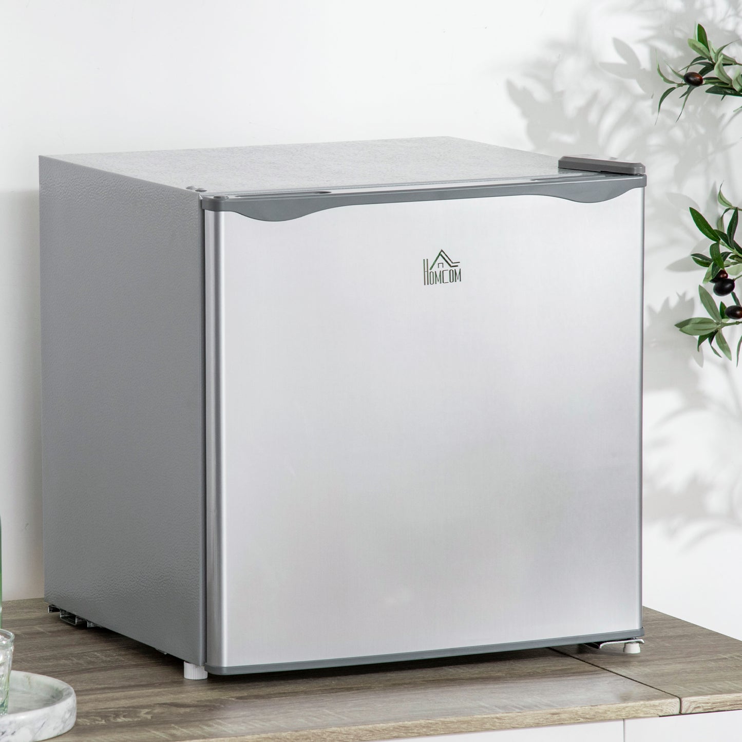 1.1 Cu Ft Compact Countertop Freezer - Gray, Removable Shelves, Energy Efficient