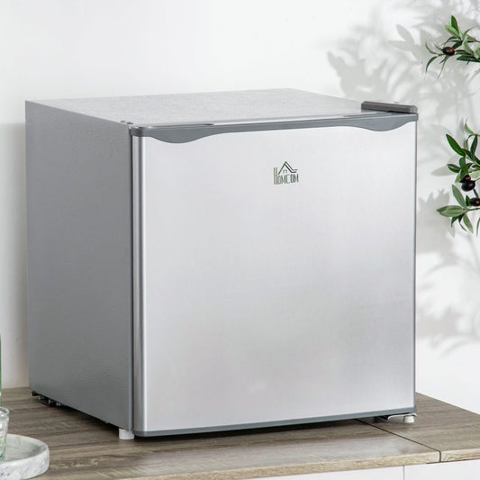 1.1 Cu Ft Compact Countertop Freezer - Gray, Removable Shelves, Energy Efficient