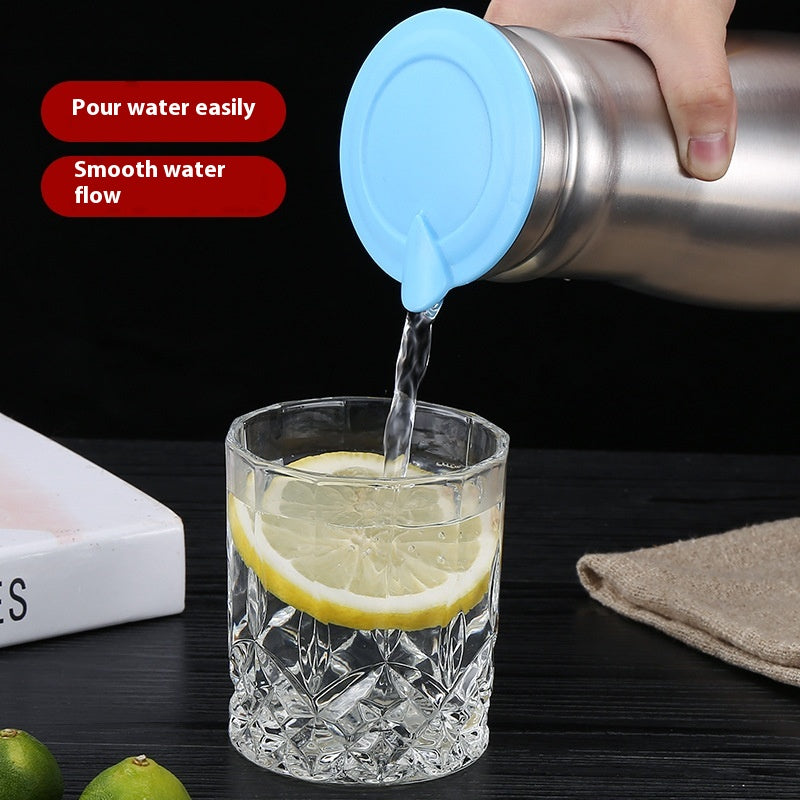 Stainless Steel Cold Water Pitcher 1000ML Multi-Color Drink Dispenser